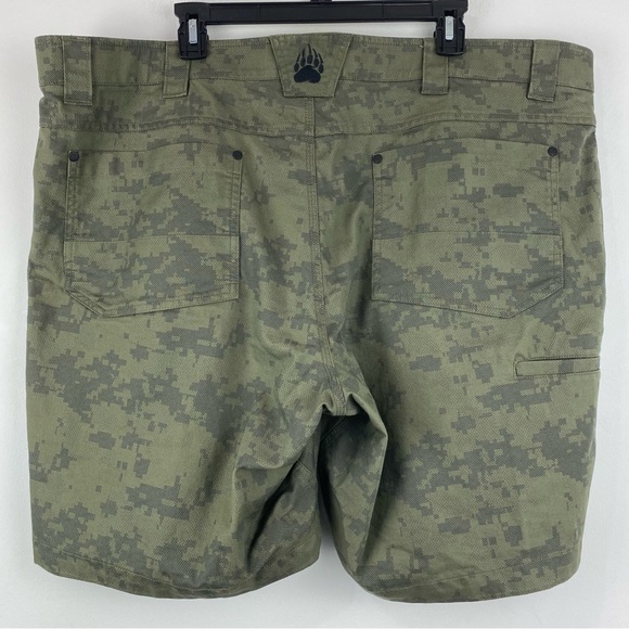 Alaskan Hardgear Duluth Trading Co size 44 Men’s Green Camo Standard Fit Shorts - Picture 4 of 7